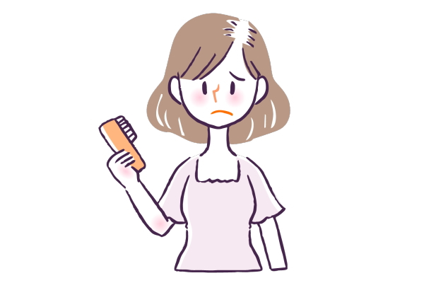 びまん性脱毛症